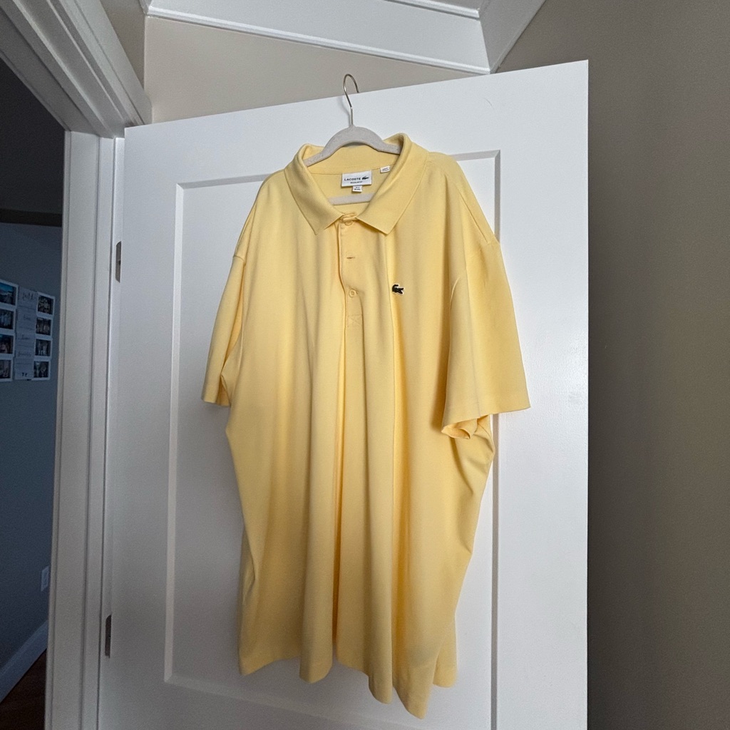 Lacoste Light Yellow Polo Shirt
